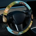 thumbnail image 2 of Platypus 14.5 Inch Printing PVC Leather Auto Accessories Steering Wheel Cover, 2 of 6