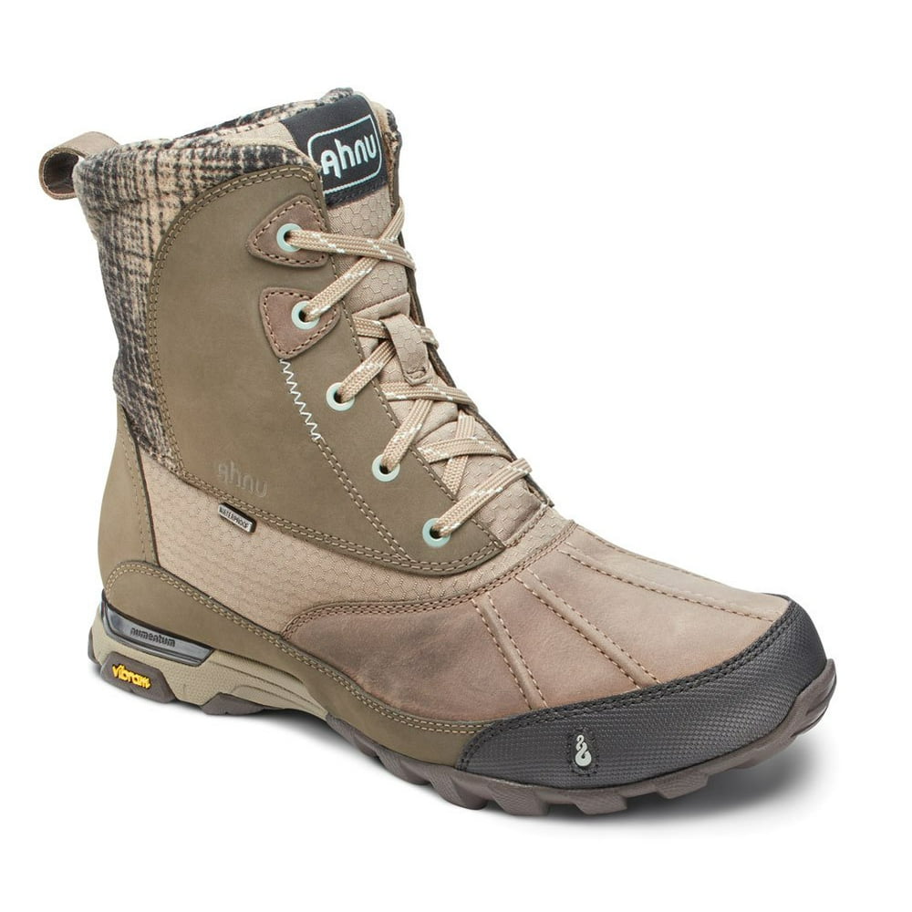 Ahnu - Ahnu Women's Sugar Peak Insulated Waterproof Alder Bark Mid-Calf Leather Hiking Boot - 6M