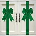 thumbnail image 1 of EIGTHTAIL Christmas Cabinet Ribbon Bows Cabinet Christmas Bows For Kitchen Christmas Cabinet Knob Covers Christmas Decor For Kitchen Cabinet Christmas Decorations 40inch Length, 1 of 8