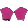 thumbnail image 3 of Guantes acuáticos, 1 par, guantes de natación palmeados, remos de entrenamiento de resistencia al agua, equipo de buceo ajustable para adultos, 3 of 4