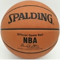 thumbnail image 5 of Rick Barry Autographed Spalding NBA Leather Game Basketball Golden State Warriors Beckett BAS QR #BS30420, 5 of 5