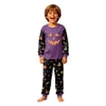 thumbnail image 2 of Breathable Matching Family Halloween Pajamas Set, Printed Long Sleeve PJs Lounge Sleepwear Outfits for Cozy Holiday Evening, 2 of 5