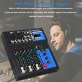 thumbnail image 2 of Mezclador de audio QudoSxy Professional Sound Board 4 canales USB, 2 of 9