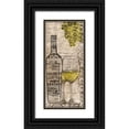 thumbnail image 1 of Wolk, Lisa 16x32 Black Ornate Wood Framed with Double Matting Museum Art Print Titled - White Wine, 1 of 4