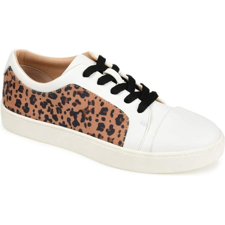 

Journee Collection Womens Casual and Fashion Sneakers 7 Leopard