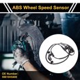 thumbnail image 2 of Sensor de Velocidad de Rueda ABS Unique Bargains Sensor ABS Sistema de Frenado Antibloqueo No.59810H5400 para Hyundai Celesta 2018-2022 1 Pc Frontal Izquierdo, 2 of 6