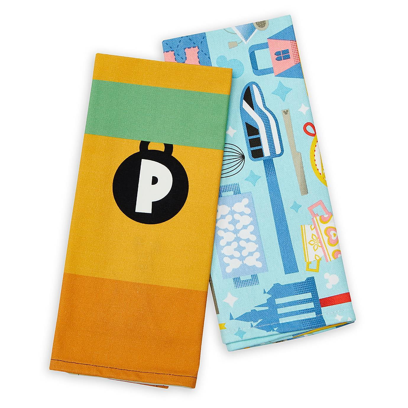 Disney Parks Most Magical Place Attractions Kitchen Towels Set New With  Tags, 1 - Harris Teeter