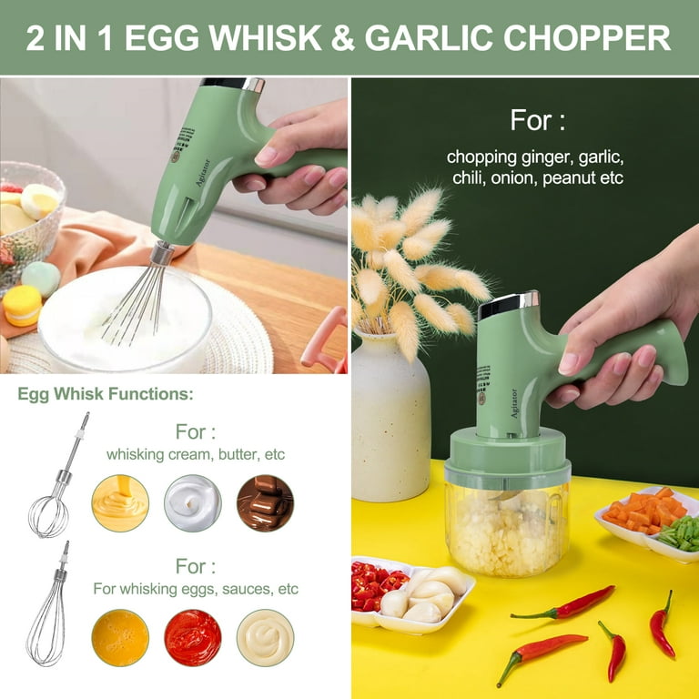 Wireless Electric Garlic Press Mini Meat Grinder Juicer Household Fruit Vegetable  Chopper Mixer Food Processor Kitchen Tools - China Mini Meat Grinder and Vegetable  Chopper Mixer price