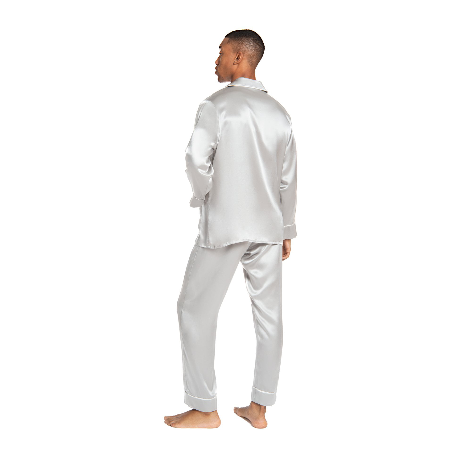 MYK Silk Classic Long Pajama Set