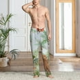 thumbnail image 2 of Sikiie Watercolor African Animals Wildlife Pajama Pants Men, PJ Bottoms, Sleep & Lounge Pants-XX-Large, 2 of 6