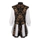 thumbnail image 2 of Traje Tudor renacentista Inglaterra medieval Trajes de rey para teatro Carnaval Negro, 2 of 9