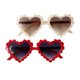 thumbnail image 1 of 2x Niño Gafas de terre de Plástico Gafas en apariencia de UV400 Rojo Beige perfke Gafas de sol para niños, 1 of 9