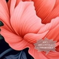 thumbnail image 3 of Fragmented Flowers Elegant Chiffon Silk Scarf - Lightweight & Translucent 180x73cm Women's Wrap, 3 of 6