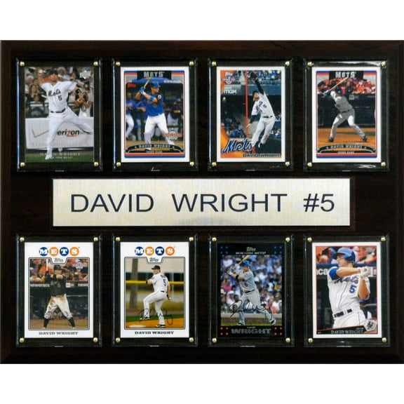 David Wright New York Mets 12'' x 15'' Plaque