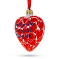 thumbnail image 3 of Glass Heart with I Love You Text Christmas Ornament, 3 of 4