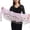 Pink, variant on Women's Chiffon Belly Dance Scarf With 98 Flowing Skirt for Performance Practice, Light Green