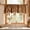 Coffee, variant on Talqzovs Valance Curtains,Velvet Short Curtain Window Treatment for Bedroom Living Room Kitchen 57x17.7in