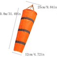 thumbnail image 4 of ZHAOCHENG 2 piezas de manga de viento naranja, manga de viento reflectante naranja, manga de viento antidesgarro, para uso en meteorología, agricultura y exploración petrolera, 4 of 5