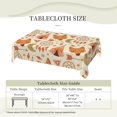 thumbnail image 6 of XMXT Polyester Rectangle Tablecloth, Cartoon Dreamcatcher Fox Waterproof Table Cloth Home Dinner Decor Table Cover for Holiday Party, 54 x 72 inches, 6 of 9
