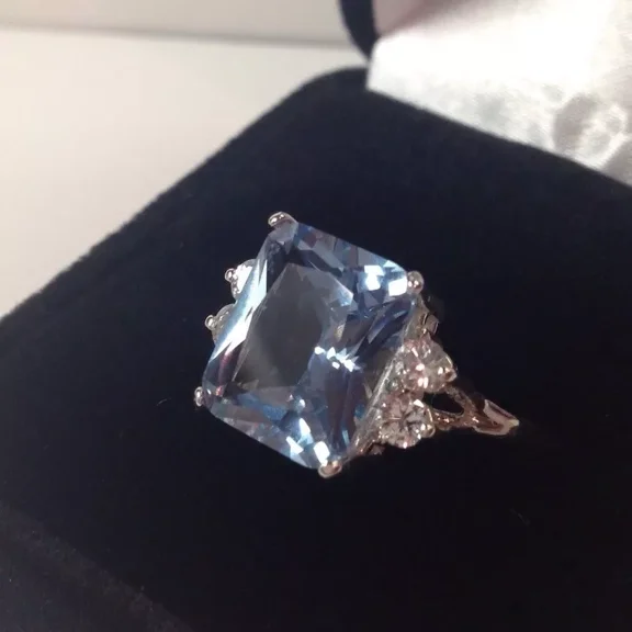 925 Sterling Silver Certified Natural Color Changing Alexandire Handmade Ring