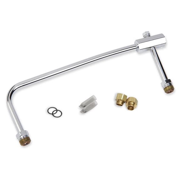 Demon Carburetion 140057 Chrome Fuel Line