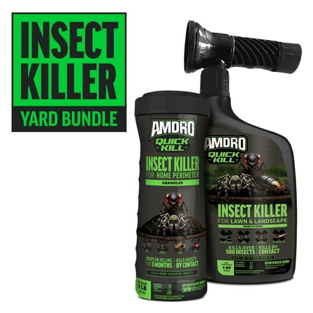 Amdro Insect Killer Yard Liquid RTS & Granule Bundle