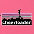 thumbnail image 5 of Wild Bobby Cheerleader Silhouette Girl Sports Women Racerback Tank Top, Hot Pink, Medium, 5 of 5