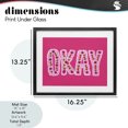 thumbnail image 4 of Stupell Industries Modern Okay Cherry Cake Black Framed Print Under Glass, 16 x 13, by Ziwei Li, 4 of 8