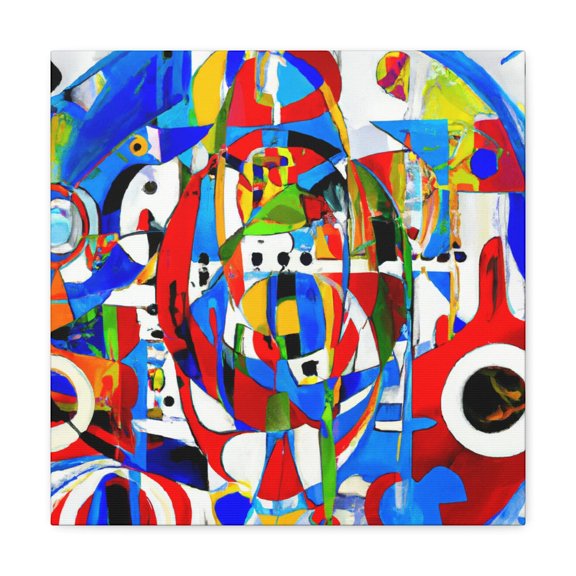 Winter bauble glimmer - Canvas