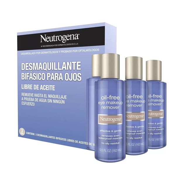 Limpiador de Maquillaje de Ojos Neutrogena Sin Aceite 5.5 Onzas Líquidas