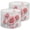 Color 3, variant on Linen Drum Lamp Shades Pink Rose White Blooming Flower Abstract Floral Modern Rose 13" x 13" x 10" Lampshade for Table Lamps Floor Lamps Lamp Shade Replacement Easy Assembly Required