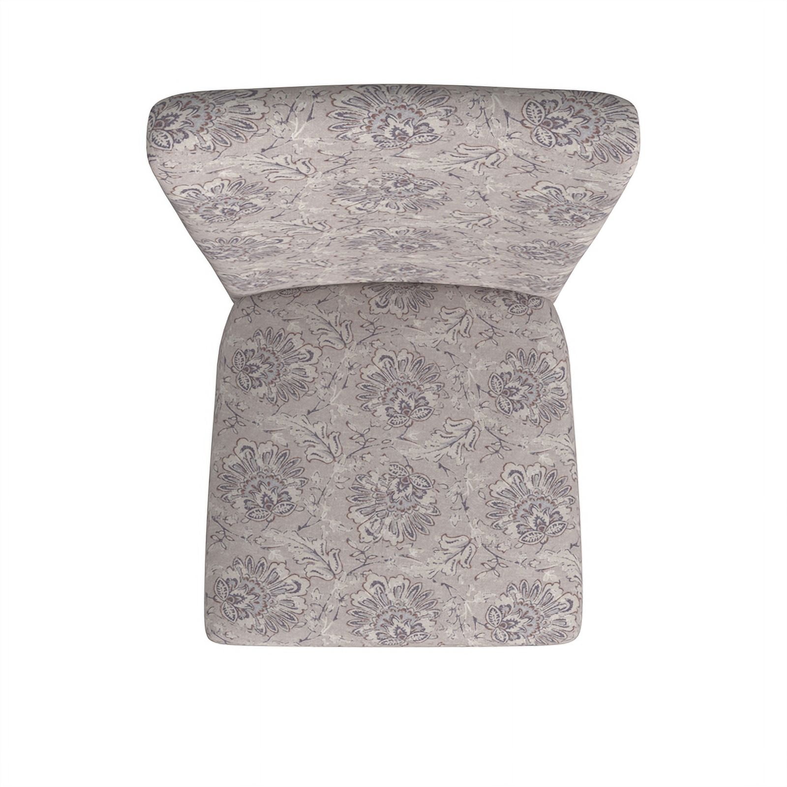 HomePop Classic Parsons Dining Chair, Set of 2, Linen Artistic Floral Print