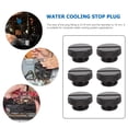 thumbnail image 4 of FRCOLOR Water Cooling Stop Plug 6 PCS Computer Liquid Cooling Stop Plug Replacement G1/4 inch Plug Fitting,0.71"X0.71"X0.39", 4 of 5