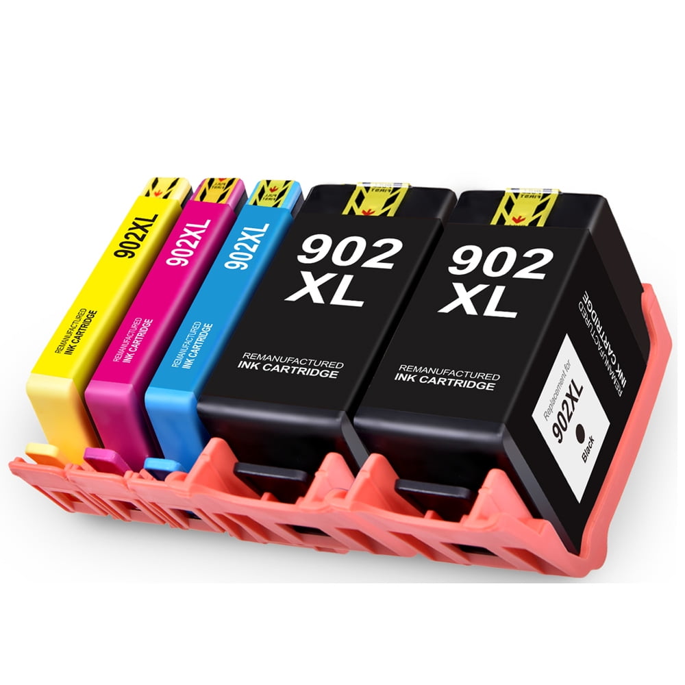 Clorisun Compatible Ink Cartridges Replacement for HP 902XL 902 XL for Officejet Pro 6974 6968 6978 6975 6960 Officejet 6951 6954 6958 6950 6962 Printer Black, Cyan, Magenta, Yellow, 9-Pack