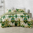 thumbnail image 4 of Delara Organic Cotton Duvet Sets 300 Thread Count, 3 Piece Duvet Cover with 2 Shams, King, 4 of 7