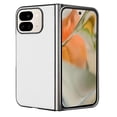 thumbnail image 4 of Slim Fit Case Compatible with Google Pixel 9 Pro Fold, Ultra Thin Hard PC Rugged Lightweight Carbon Fiber Texture Anti-Slip Durable Shockproof Cover for Google Pixel 9 Pro Fold,White, 4 of 5