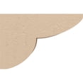 thumbnail image 3 of 3"W x 9"D x 6"H Classic Crestline Rough Cedar Woodgrain TimberThane Corbel, Primed Tan, 3 of 6