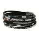 thumbnail image 5 of Pulsera de envoltura de cuero PU para mujeres Bohemio joyas decorativas decorativas regalo pulsera de capas múltiples pulsera de capas múltiples Negro, 5 of 8