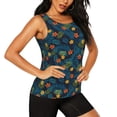 thumbnail image 2 of Lsque Hawaiian Style Printed Workout Tank Tops for Women, Athletic Sports Tank Tops, Compression Sleeveless Dry Fit Shirts,Sleeveless Yoga Shirt-, 2 of 9