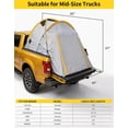 thumbnail image 2 of Modern Truck Bed Tent with Fast Deployment – Weatherproof and Durable Outdoor Camping Solution for Pickup Trucks – Ideal for Adventure Seekers and Road Trip Enthusiasts, 2 of 8