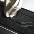 thumbnail image 5 of Alfombrillas envolventes para salpicaduras de grifos, alfombrilla absorbente para lavabo de bañera con propiedades de secado rápido, paño de microfibra de gran absorción de agua, alfombrillas de, 5 of 5