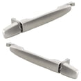 thumbnail image 2 of Rear Pair Exterior Door Handle Compatible with 2007-2013 Mitsubishi Outlander Silver Without Key Hole 5716A013HA, 5746A007HA, 5716A013HA, 5746A007HA, 5716A014HA, 5746A008HA SE, 2 of 8