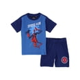 thumbnail image 2 of Textiel Trade Boys Spiderman Short Pajama Set, 2 of 6