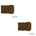 thumbnail image 2 of Langgg Color Hemp Rope Roll Making Tool 100 Cotton rope colorful twine macrame cord string thread Handmade String accessory DIY cord brown 2mm x 25m 2Set, 2 of 6