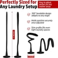 thumbnail image 5 of XIBUFE Front Load Washer Door Prop&Stopper-Magnetic Washing Machine Door Holder with 2.6-Inch Strong Magnet Base,Removable Stopper,Keep Washer Open for Fresh Laundry Smell-White, 5 of 8