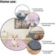 thumbnail image 4 of Cubierta impermeable de la cama del perro en la estera de camping reutilizable del cambiador reversible para los niños/mascota/perro/gato, 4 of 5