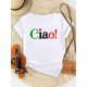 thumbnail image 2 of playera corta sin mangas para mujerWomen's Plus Size Casual Sporty T-Shirt, Comfort Fit Short Sleeve Tee, Fashion Breathable Casual TopFather's Day, Mother's Day, New Year, Spring Festival, Valentin, 2 of 7