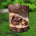 thumbnail image 1 of Estatua de ardilla de , adorno de jardín de animales de energía solar, lámpara de jardín libre, decoración de césped Sharpla Lámpara de estatua de ardilla, 1 of 8