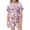 1-200Light Purple523, variant on MEZZALL Girls Halloween Sleepwear Short Sleeve Pumpkin Ghost Printed Lapel Blouse Pajamas Sets Tops With Elastic Waist Shorts Two Piece Loungewear For Kids Breathable Nightwear