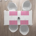 thumbnail image 3 of Ambesonne Leaf Place Mats Set of 4, Watercolor Pink Leaves, Standard Size, Hot Pink Coconut, 3 of 4